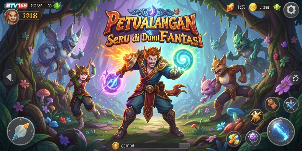 Screenshot gameplay BTV168 menampilkan petualangan yang mendebarkan.