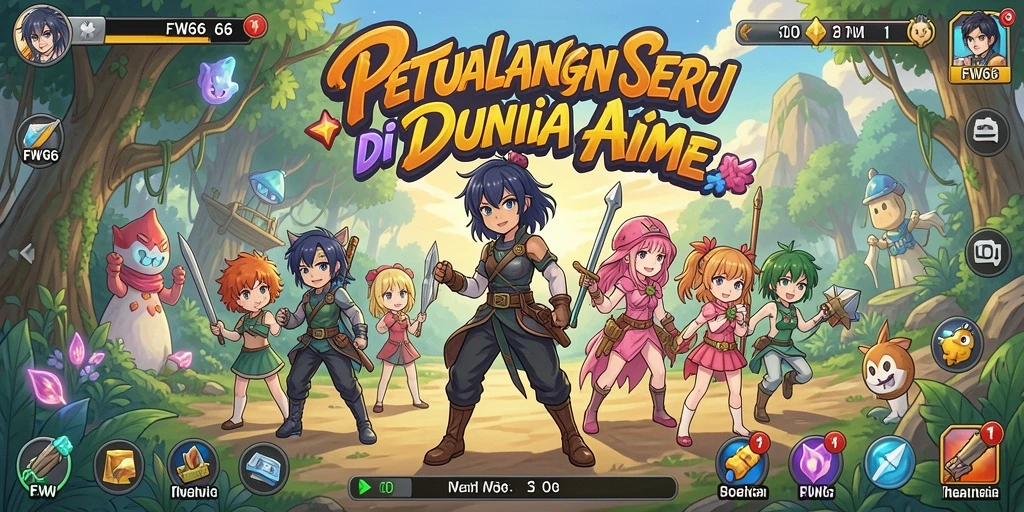 Tampilan gameplay FW66 yang memukau dari dunia anime.