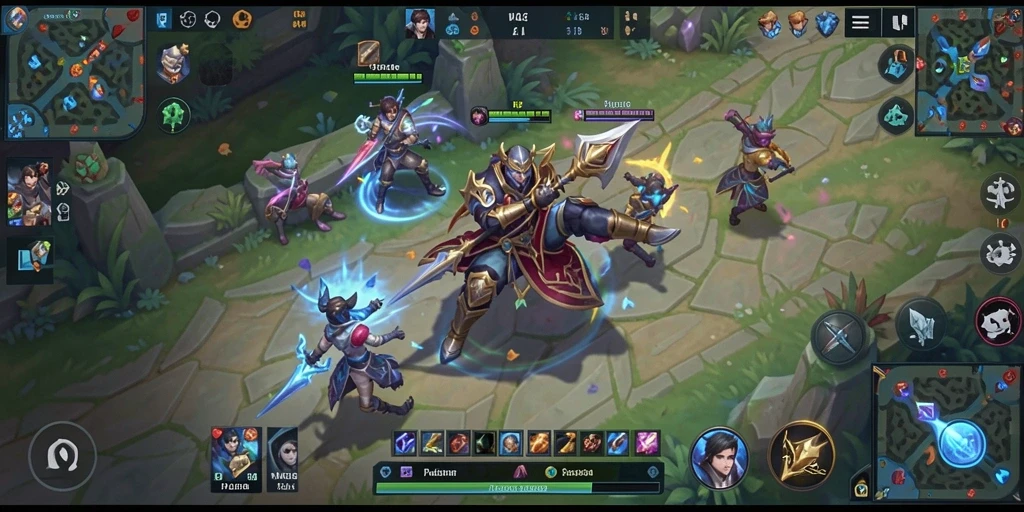 Screenshot gameplay <strong>MLBB8</strong> menunjukkan keseruan menyusun puzzle.