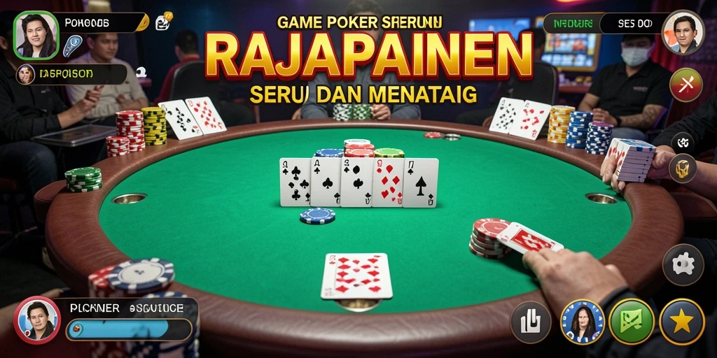 Tampilan gameplay RAJAPANEN yang mendebarkan dan interaktif.